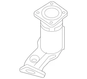 208a2-9pf0a Nissan Genuine Catalytic Converter