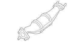 208a2-zp51c Nissan Genuine Catalytic Converter