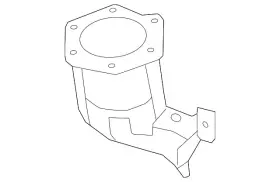 208a3-5ah0a Nissan Genuine Catalytic Converter