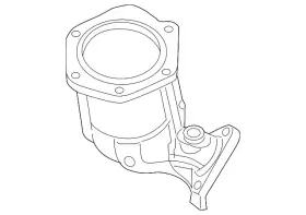 208a3-9n10a Nissan Genuine Catalytic Converter