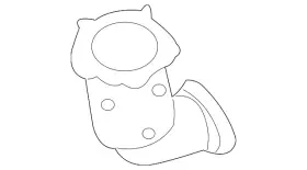 B08a0-3y102 Nissan Genuine Catalytic Converter