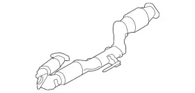B08a3-3gp0a Nissan Genuine Pre-converter
