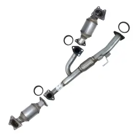 303134 Northeastern Exhaust Epa-approved Pair Of Catalytic Front Pipe Kit Fits 2005-2010 Honda Odyssey 3.5l