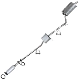 506158 Northeastern Exhaust Epa Approved-rear Catalytic Resonator Muffler Kit Fits 2006-2007 Accord 2.4l