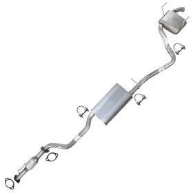 506169 Northeastern Exhaust Epa Approved Rear Catalytic Muffler Assembly Kit Fits 2009-2017 Traverse 3.6l
