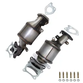 506172 Northeastern Exhaust Epa-approved Pair Of Manifold Fits 2012-2015 Crosstour 2019-2022 Passport 3.5l