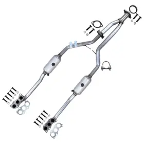 506500 Northeastern Exhaust Epa-approved Driver And Passenger Side Catalytic Fits 2010-2019 Outback 3.6l