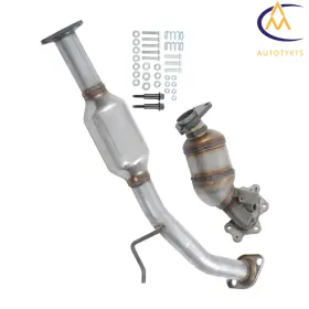 2890608 Nurniacl For Honda Civic 1.3l 2006-2011 2pcs Front Rear Side Catalytic Converters Set