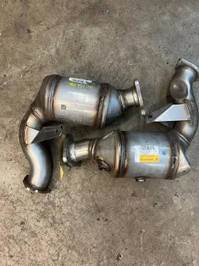 8k0254252bx Oem 8k0254200lx Audi S5 2008-2012 Oe Genuine Both Catalytic Converters