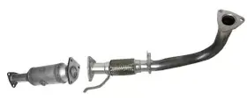 348-bgh37 One Stop Exhaust Fits 1998-2002 Honda Accord 2.3l Front Flex Pipe And Catalytic Converter 1se