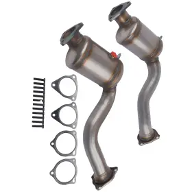 364-vfg58 One Stop Exhaust Fits 2011-2014 Porsche Cayenne 3.0l Hybrid Both Side Catalytic Converter 1se