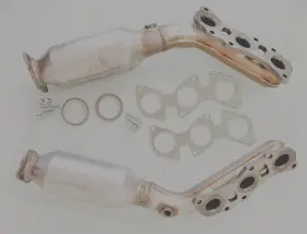 374-bgh38 One Stop Exhaust Fits 2009-2011 Toyota Tacoma 4.0l Pair Of Manifold Catalytic Converter 1se
