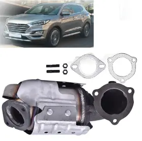 375-mkj36 One Stop Exhaust Fits 2016-2018 Hyundai Tucson 1.6l Catalytic Converter H/d