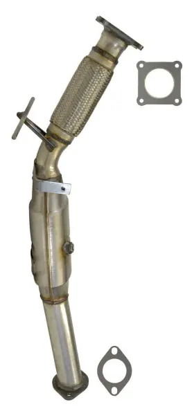 385-mkj48 One Stop Exhaust Fits 2003-2007 Volvo V70 2.4l Front Flex Pipe And Catalytic Converter 1se