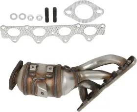 386-bgx23 One Stop Exhaust Fits 2012-2017 Hyundai Veloster 1.6l Manifold Catalytic Converter H/d