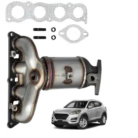 386-cdf26 One Stop Exhaust Fits 2019-2021 Hyundai Tucson 2.0l Front Manifold Catalytic Converter H/d