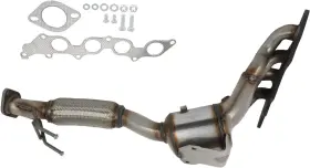 386-mkn58 One Stop Exhaust Fits 2013-2017 Ford Fusion 2.5l Front Catalytic Converter H/d