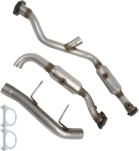 438-mds35 One Stop Exhaust Fits 2011-2014 Ford F-150 3.5l Left And Right 3pcs Catalytic Converter H/d