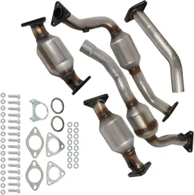 483-bgx43 One Stop Exhaust Fits 2001-2004 Nissan Xterra 3.3l Catalytic Converter H/d