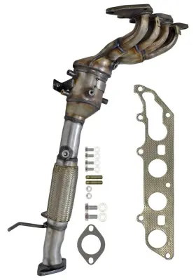 486-bgh38 One Stop Exhaust Fits 2010-2013 Mazda 3 2.0l Direct Fit Manifold Catalytic Converter 1se