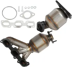 497-mkj32 One Stop Exhaust Fits 2009-2011 Mercury Mariner 3.0l Front Left And Right Catalytic Converter H/d