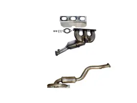 507-mkj39 One Stop Exhaust Fits 2001-2005 Bmw 325i 2.5l Both Manifold Catalytic Converter 1se