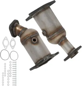 739-mkx42 One Stop Exhaust Fits 2010-2012 Ford Fusion 3.5l Front And Rear 2pcs Catalytic Converter H/d