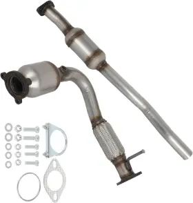 2pcscatalytic One Stop Exhaust 834-mkn35 Fits 2010-2014 Gmc Terrain 2.4l Front And Rear Converter H/d