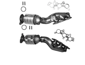 849-mkj83 One Stop Exhaust Fits 2010-2012 Toyota Fj Crusier 4.0l Both Catalytic Converter 1se