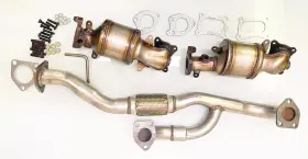 947-mkj65 One Stop Exhaust Fits 2009-2014 Acura Tl 3.5l Bank1/bank2 Flex Pipe& Catalytic Converter 1se