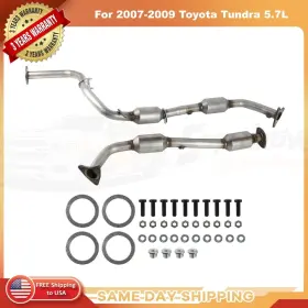 Onlineautoparts365 768904895947 Catalytic Converter For 2007-2009 Toyota Tundra 5.7l Epa Approved Left Right Set