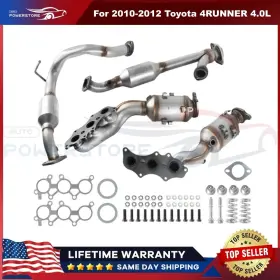 Onlineautoparts365 768904896241 Front Rear For Toyota 4runner 2010 2011 2012 4.0l Catalytic Converter Epa