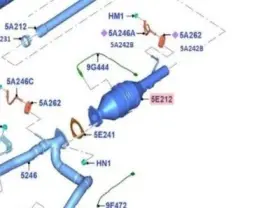 Other 24207027 2021-2023 Ford E-350 Super Duty Catalytic Converter