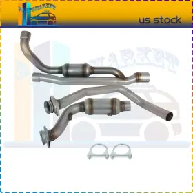 Pmt178616ts01 Partsmarkets 2pcs Catalytic Converter For 2009-2010 Dodge Ram 2500 Pickup V8 5.7l 50575 Front
