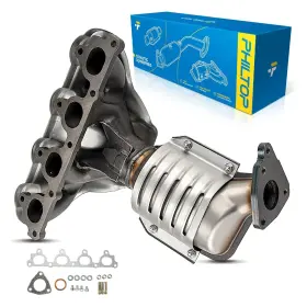 2640exp153dus Philtop High Flow Catalytic Convertor For 1996-2000 Civic 1.6l Cx/dx/hx/lx 1999