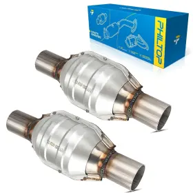 2exp0760 Philtop Catalytic Converter Direct Fits 2.25 Inch Inlet/outlet Universal High