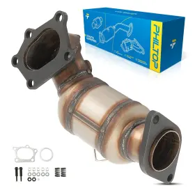 5889exp617hus Philtop Front Directfit Catalytic Converter Kit With Gasket Compatible Mazda 200720