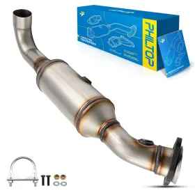7951exp03lnus1 Philtop Stainless Steel Catalytic Converter Replacment For 2015-2017 F-150 5.0l