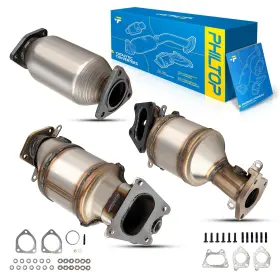 8444exp155uus Philtop High Flow 16450/16451/16351 Catalytic Converter Kit Fit For 03-07 Accord 3.0l