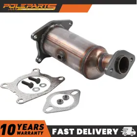 Edge3.5l Poleparts X125053x Rear Bank 1 Manifold Catalytic Converter With Gasket For 2007-2010 Ford