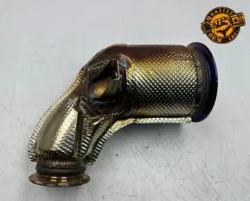 971131703k Porsche 2020-2023 Panamera 2.9 Front Left Exhaust Catalytic Converter Oem 52kmi