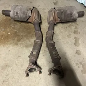 996-113-024-ax Porsche 996-113-023-bx 2000-04 Boxster Oem Catalytic Convert Set
