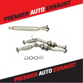16666 Premier Auto Exhaust Fits 2007 To 2014 Volvo Xc90 3.2l Catalytic Converter And Resonator