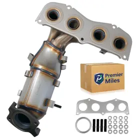 Premier Miles Pm-tycm-02-06-2.4f Catalytic Converter Compatible Toyota Camry 2002-2006 2.4l Front Epa