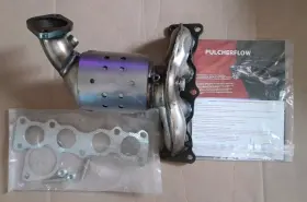 D111027 Pulcherflow Catalytic Converter For 15-19 Hyundai Sonata 16-20 Kia Optima Epa Compliant