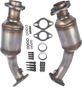 5521h-lop10 Quality Exhaust Fits 2008-2011 Cadillac Cts 3.6l Front Left And Right Catalytic Converters H/d