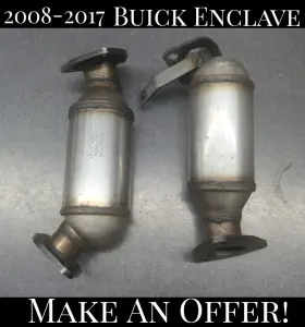 D17-1002 Qualiy Exhausts D17-1001/d17-1002 Catalytic Converter For Buick Enclave / Chevrolet Traverse Gmc Acadia 3.6l