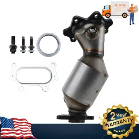 Alp7263817 Rayten Highflow Catalytic Converter For 2006-2011 Honda Civic Hybrid 1.3l L4 Front
