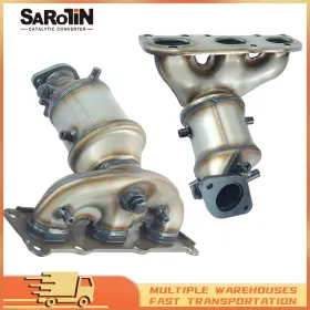 641590 Sarotin Catalytic Converter Pair For Hyundai Santa Fe 2013-2018 3.3l Awd