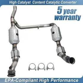 645214 Sarotin 4wd Bank 1 &2 Catalytic Converter For 2001-2002 Ford F-150 4.6l /ford Expedition